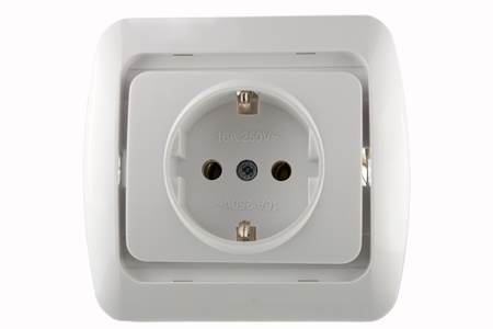 Wall outletの写真素材