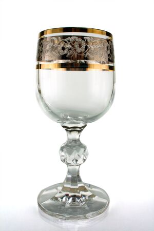 Crystal gobletの写真素材