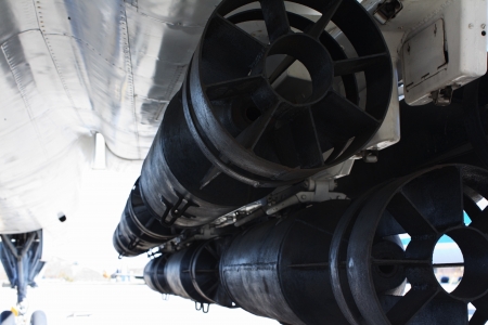Bombs on an airplane