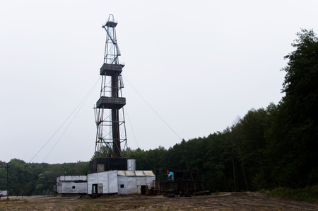 Drill derrickの写真素材