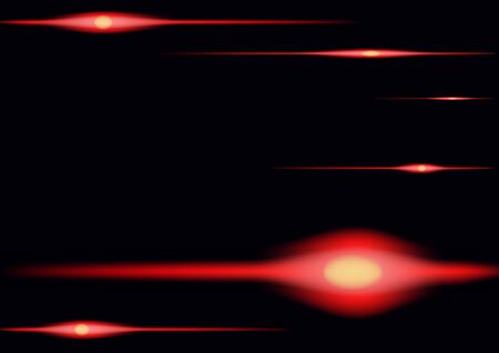 Red specks of lightのイラスト素材