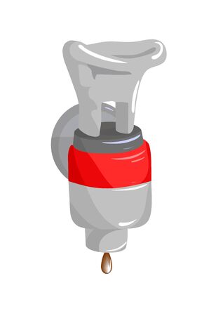 Plastic faucetのイラスト素材