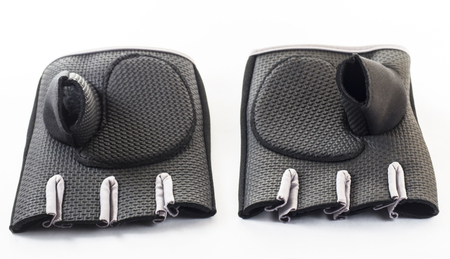 Two Fingerless Gloves for sportsの写真素材