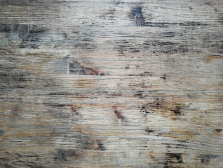 Old wooden for background, wood texture, top view wood tableの写真素材
