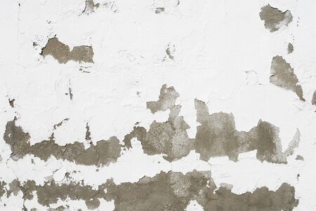 peeling paint white
