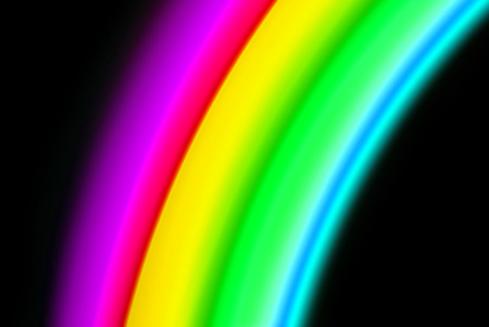 color spectrum blurry backgroundの写真素材