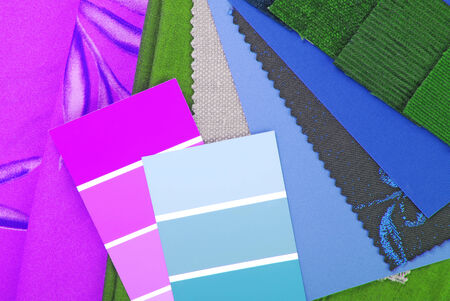 color design selection for interiorの写真素材