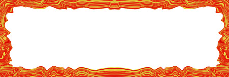 golden red abstract blurry smooth border frameの写真素材