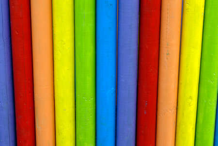 closeup of multicolor wooden decorative background