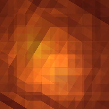 Vector brown low poly polygonal triangular abstract background.のイラスト素材