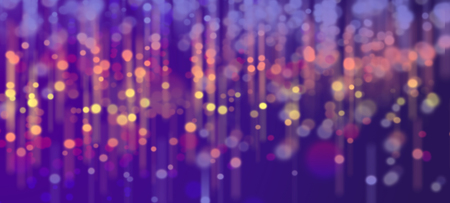 festive background of colorful bokeh blurry glow bright lights of the holiday