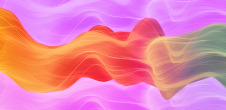 abstract background of flowing lines multi-color fluid design web design