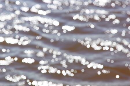 glitter river water texture background closeupの写真素材