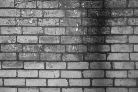 dark background texture brick  brick gray wall. red old grunge brick for 3D texturing or background