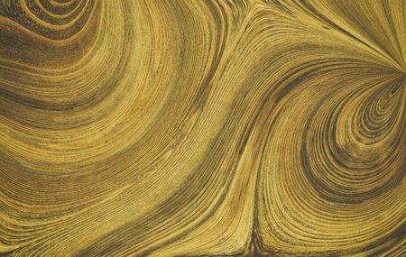 wood texture surface pine ring circles geometry  wave close-upの写真素材