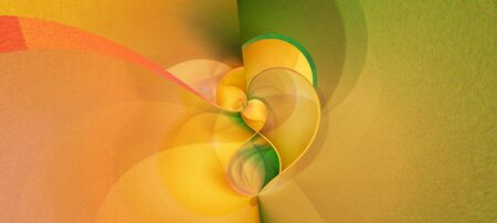 abstract fresh modern background vegetable shapes Apple fruit leaves yellow green color. great...