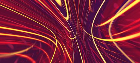 abstract geometric modern technology background. Abstract motion light effect