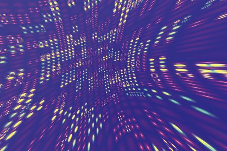 abstract geometric modern technology background. Abstract motion light effect