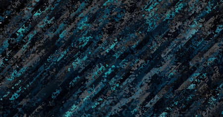 abstract black and turquoise background. stripes of fabric spotted coloring