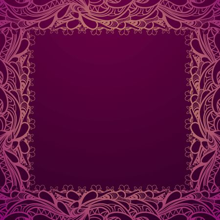 frame with dark gradient backgroundのイラスト素材