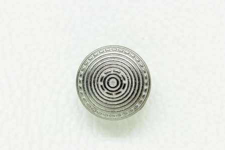 Round Metal Jeans Button in vintage style