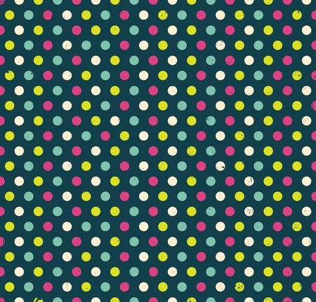 seamless vector abstract geometric dots pattern designのイラスト素材