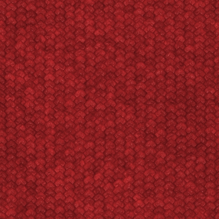 Seamless red dragon scale patternの写真素材