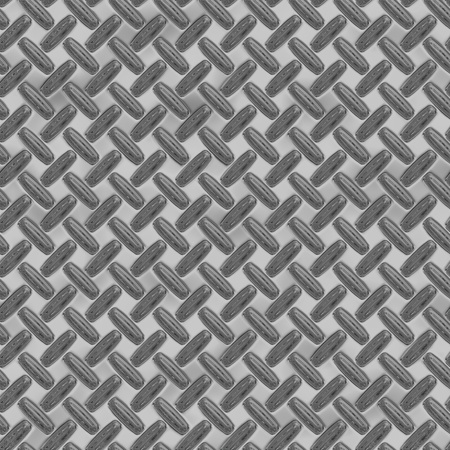 enormous sheet of diamond plate metalの写真素材