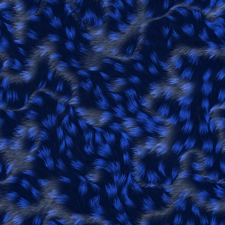 strands of fabric on a soft blue pillow の写真素材