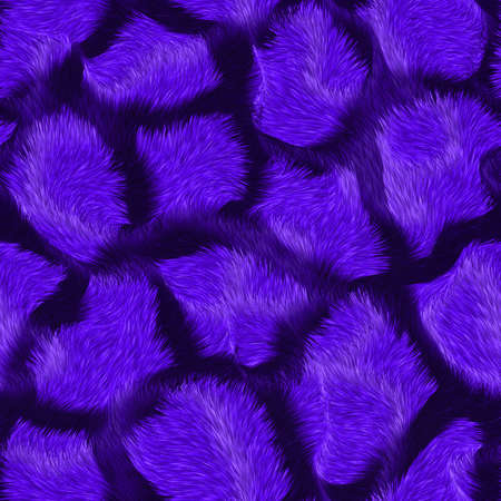 artificial purple fur for background or textureの写真素材