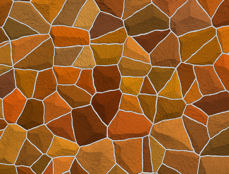 stone wall brownの写真素材