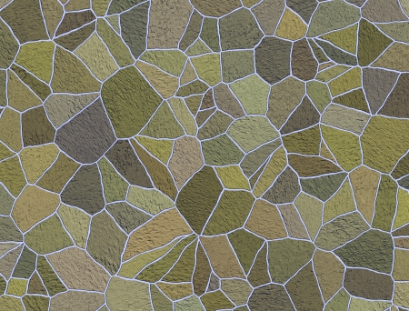 Green sidewalk blocks backgroundの写真素材