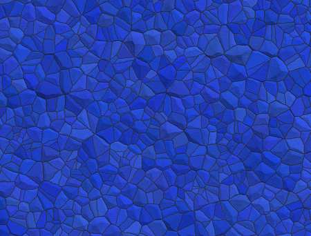 Abstract background with tiles in blueの写真素材