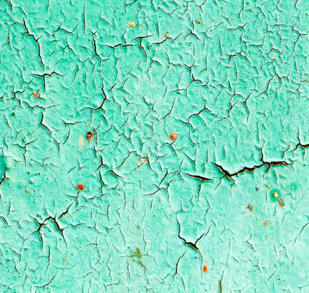 old blue paint textureの写真素材