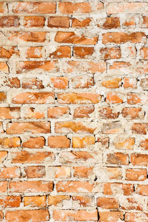 Old brick wallの写真素材