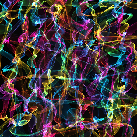 Abstract generated colorful pattern graphic art backgroundの写真素材