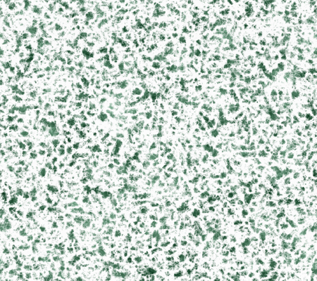 Grunge green ink blots on white backgroundの写真素材