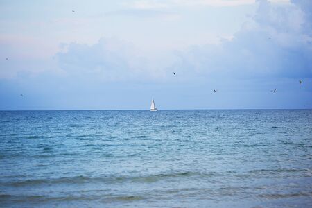 Beautiful sea and sandy beaches of Bulgaria, Nessebarの写真素材