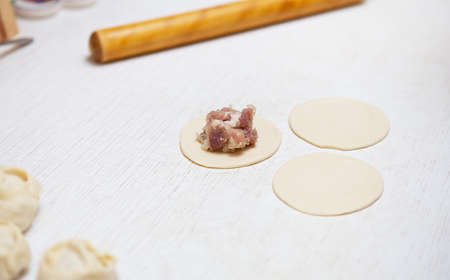 The process of making Manta is a very popular recipe in most cuisines, similar to dumplings made...