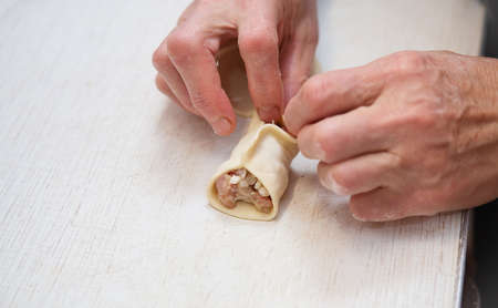 The process of making Manta is a very popular recipe in most cuisines, similar to dumplings made...