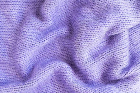 Purple very peri fabric texture background, natural textile pattern. Background, horizontal photo, place for an inscriptionの写真素材