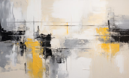 Old painted background with colorful oil paints. Texture canvas for wall or digital interior. Abstract art painting for posters, covers, template and prints. Retro wallpaper backdrop, grunge styleの素材