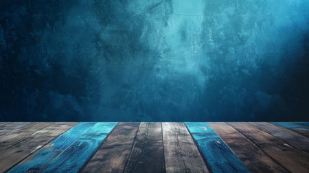 A surreal underwater dreamscape merges with a rustic wooden floor, blending the boundaries of nature and man-made. It evokes a sense of mystery and explorationの素材