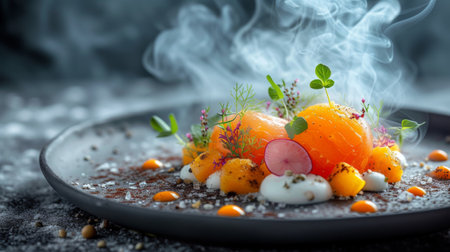 Majestic coastal cliffs facing the sea as the sun rises, casting a warm glow over the rugged landscapeの素材