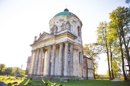 Baroque Roman Catholic church of St. Joseph in Pidhirtsi. Pidhirtsi village is located in Lviv...