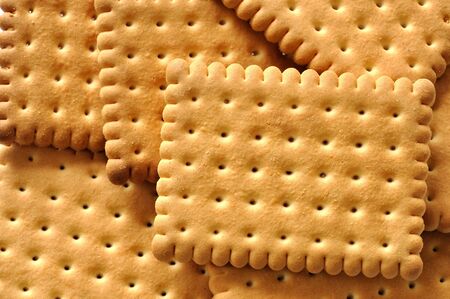 Cookies background, closeupの写真素材