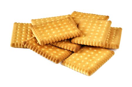 Cookies, isolated on whiteの写真素材