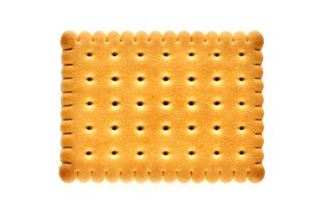 Cookie, isolated on whiteの写真素材