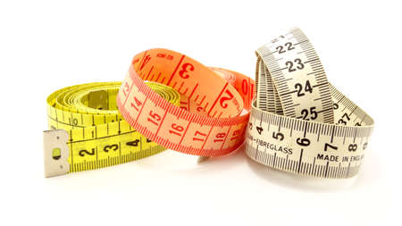 Tailor measuring tapesの写真素材