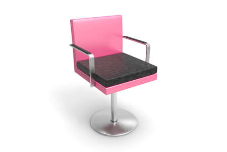 Modern Boss Chair with Pink Colorの写真素材